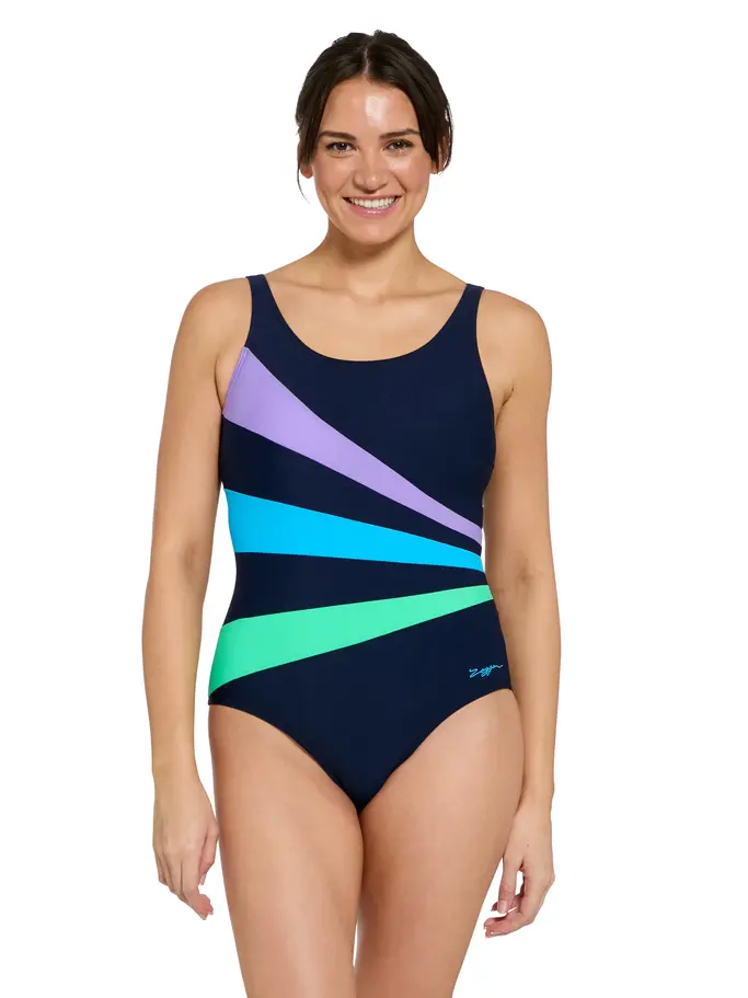 Product overview - Womens Circus Sandon Adjustable Scoopback Swimsuit CRCS