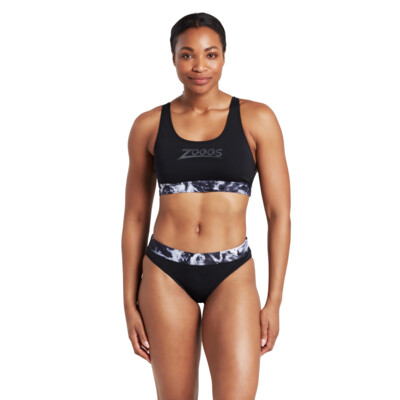 Product overview - Marble Actionback 2 Piece swimsuit black