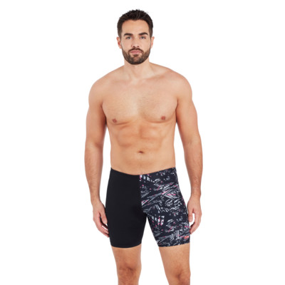 Zoggs Mens Como Mid Jammer Eco Fabric Swim Shorts 