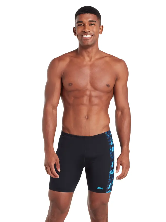 Product overview - Mens Glare Panelled Mid Jammer GLAR
