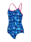 Product overview - Girls Geo Spiral Sprintback Swimsuit GESF