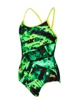 Product overview - Junior Girls Greengame Sprintback Swimsuit GREF