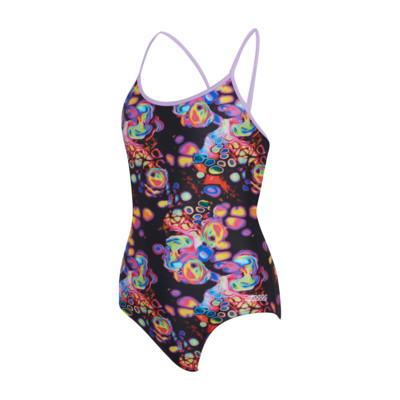 Product overview - Girls Tentacool Sprintback Swimsuit TNCF