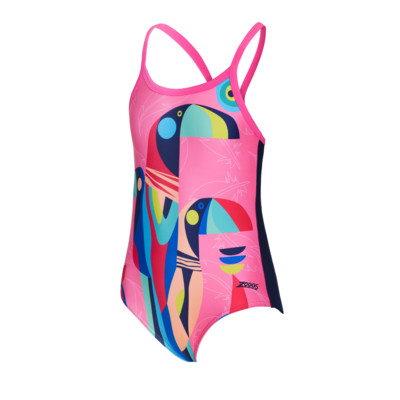 Product overview - Girls Toucan Tropics Strikeback One Piece TUTF