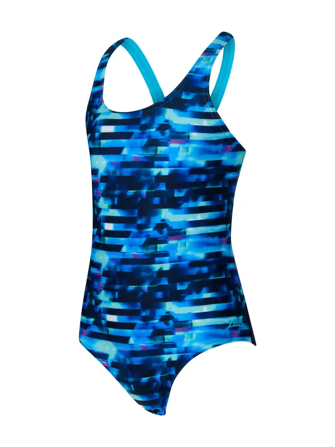 Product overview - Junior Girls Drone Rowleeback Swimsuit DRON