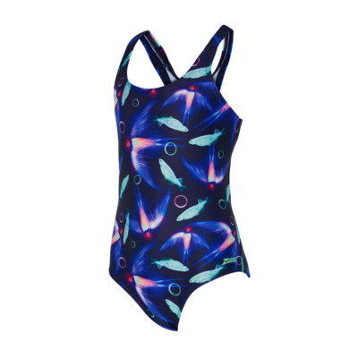 Product overview - Girls Seabird Rowleeback Swimsuit SBRF