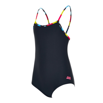 Product overview - Girls Rainbow Palms Classicback Swimsuit RNPF