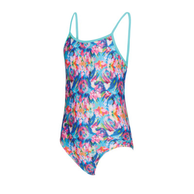 Product overview - Girls Prairie Yaroomba Floral One Piece PRAF