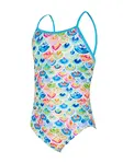 Product overview - Girls Sea Scale Yaroomba Swimsuit SSCF