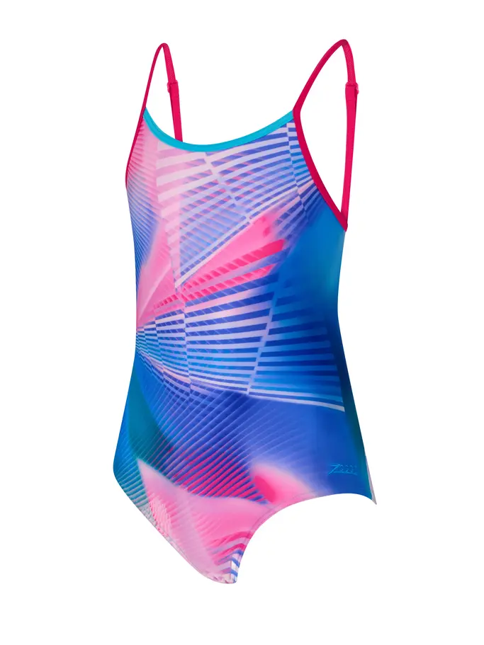 Product overview - Junior Girls Flashdrive Starback Swimsuit FLDR