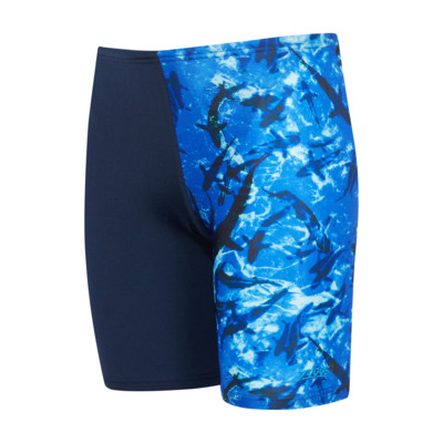 Product overview - Boys Abyss Print Mid Length Swimming Jammer ABY