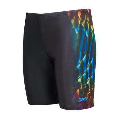 Product overview - Boys Carbon Flash Mid Length Swimming Jammer CAFL