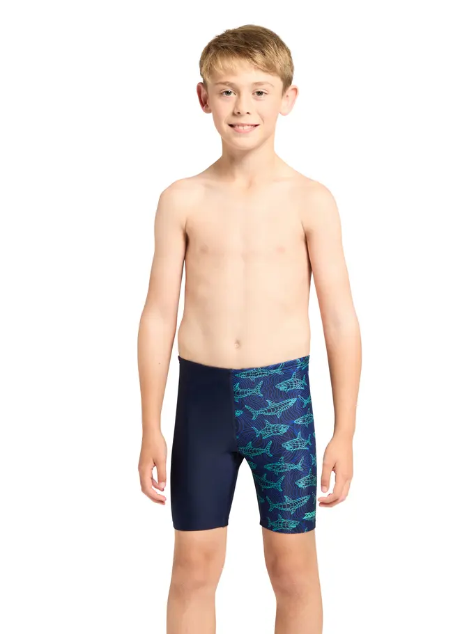 Product overview - Junior Boys Sharkonator Mid Jammers SHKT