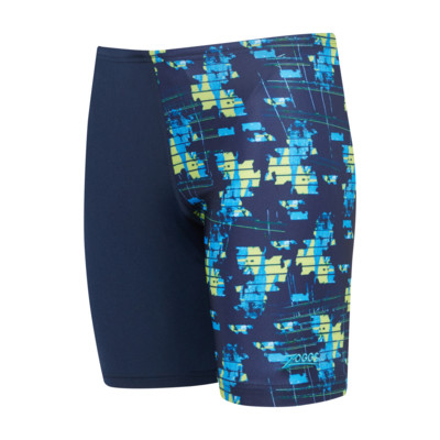 Product overview - Boys Treasure Island Mid Length Swimming Jammer TRIS
