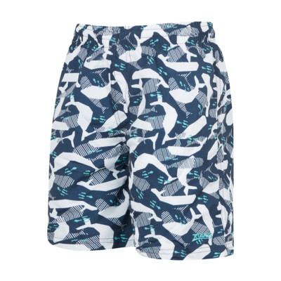 Product overview - Boys Sea School Print 15 Inch Water Shorts SSC