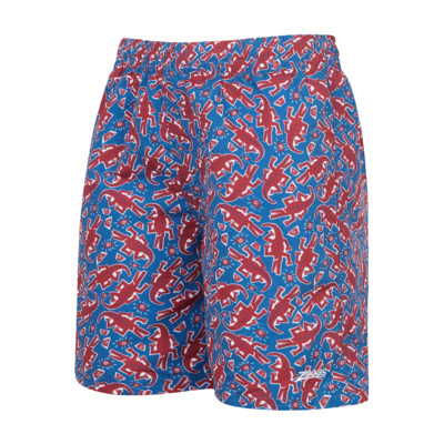 Product overview - Boys Tribal Croc Print 15 Inch Water Shorts TRCR