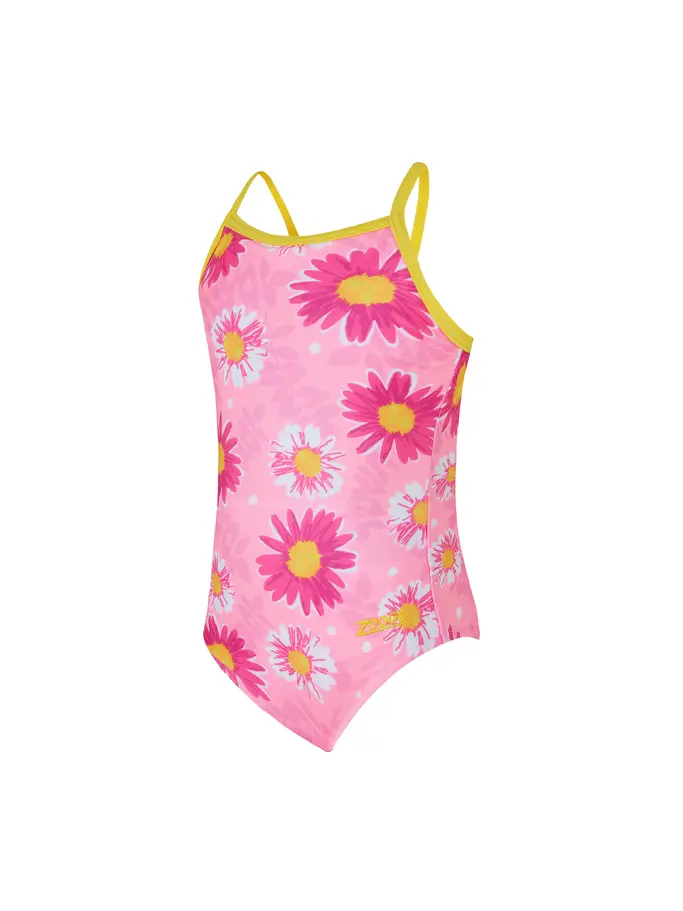 Product overview - Girls Holly Yaroomba Floral One Piece Swimsuit HOLL