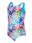 Product overview - Girls Crazy Clams Scoopback One Piece Swimsuit CZCL