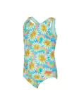 Product overview - Girls Daisy Scoopback Swimsuit DAIS