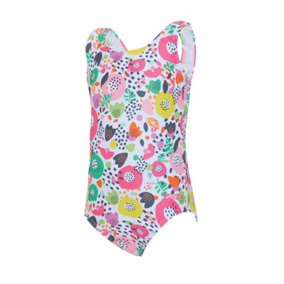 Product overview - Girls Poppy Scoopback Swimsuit POPP