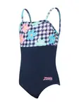 Product overview - Girls Picnic Posy Panel Classicback Swimsuit PCPO