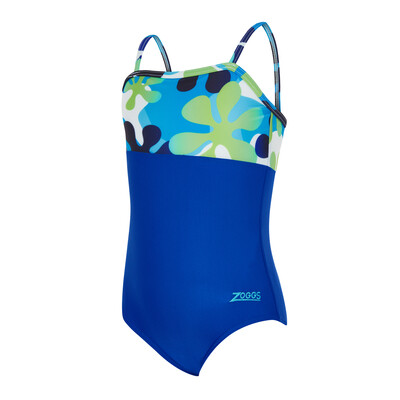 Product overview - Girls Wild Child Panel Classicback Swimsuit WLCH