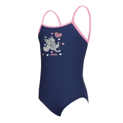 Product overview - Girls Kitty Classicback One Piece KTT