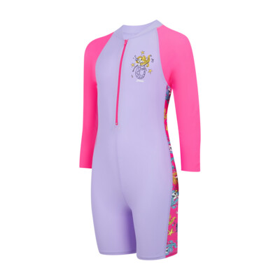 Product overview - Girls Merry Maiden Long Sleeve One Piece Suit MEMA