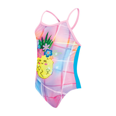 Product overview - Girls Pine Time Crossback One Piece Swimsuit PNTM