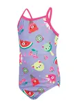 Product overview - Girls Teddy Fruits Tex Back Swimsuit TEDF