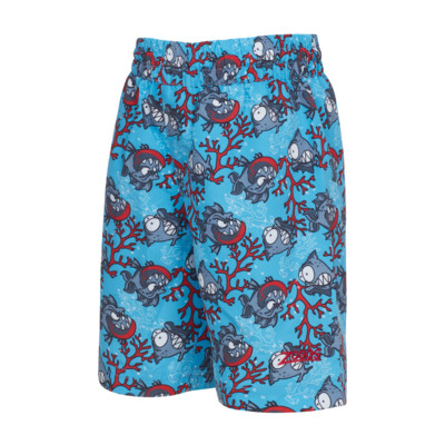 Product overview - Boys Nasty Fish Print Watershorts NAFI