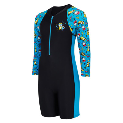 Product overview - Boys Rock Star Long Sleeve All in One RCST