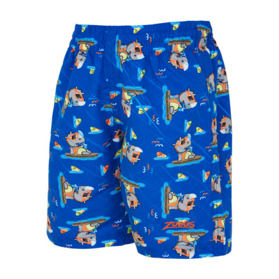 Product overview - Boys Hippo Print Watershorts HIPO
