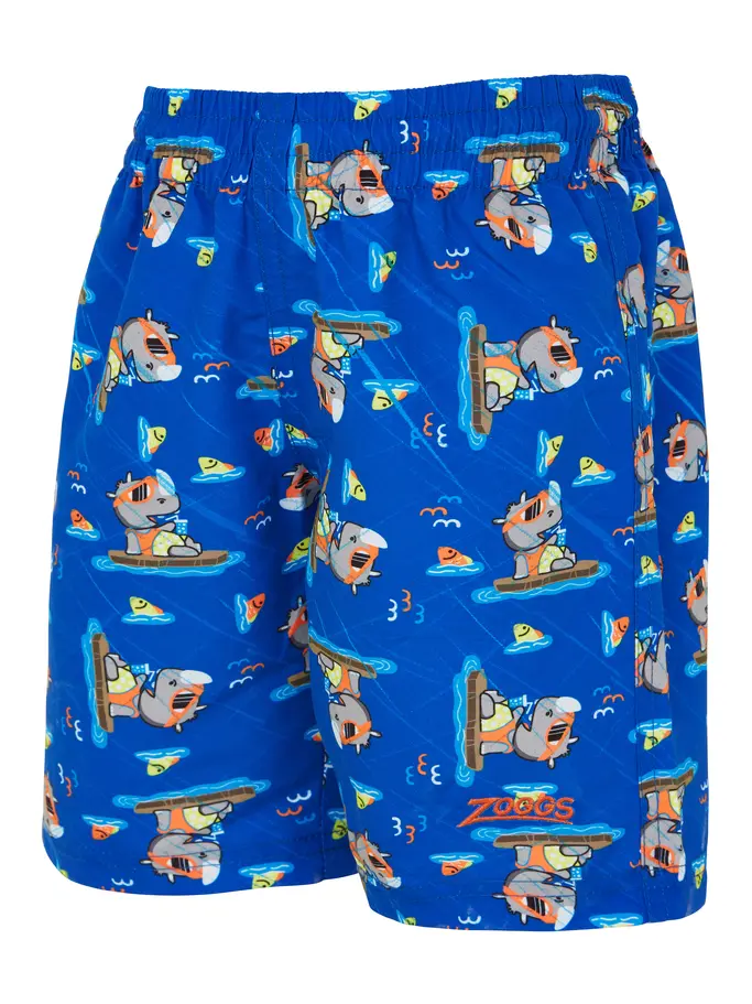 Product overview - Boys Hippo Print Watershorts HIPO