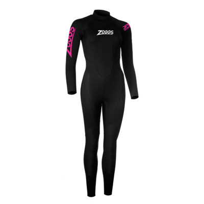 Product overview - Zoggs Womens Swimming Multix VL Wetsuit 2.5mm black/pink