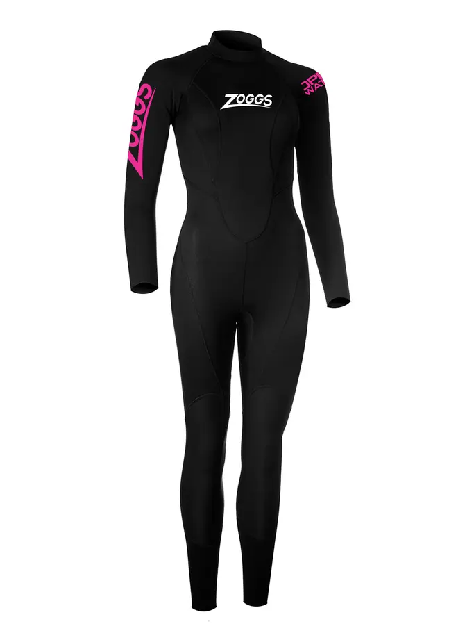 Product overview - Zoggs Womens Swimming Multix VL Wetsuit 2.5mm black/pink