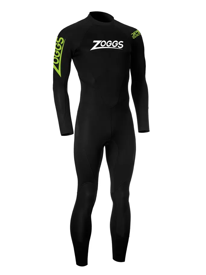Product overview - Zoggs Mens Swimming Multix VL Wetsuit 2.5mm black/lime