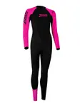 Product overview - Zoggs Womens Swimming Explorer FS Wetsuit 3/2/2 mm black/pink