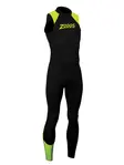 Product overview - Zoggs Mens Swimming Explorer LJ Wetsuit 3/2/2 mm black/lime