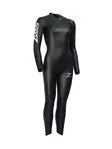 Product overview - Zoggs Womens Swimming Open Water Shell Wetsuit 3/2/2 mm black/orange