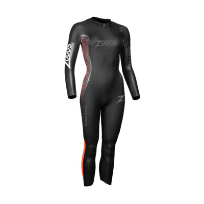 Product overview - Zoggs Womens Swimming Open Water Pure Wetsuit 3/0.5 mm black