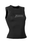 Product overview - Womens Neo Thermal Swimming Vest - 0.5mm black