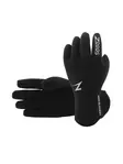 Product overview - Zoggs Neoprene Swimming Gloves 3 black