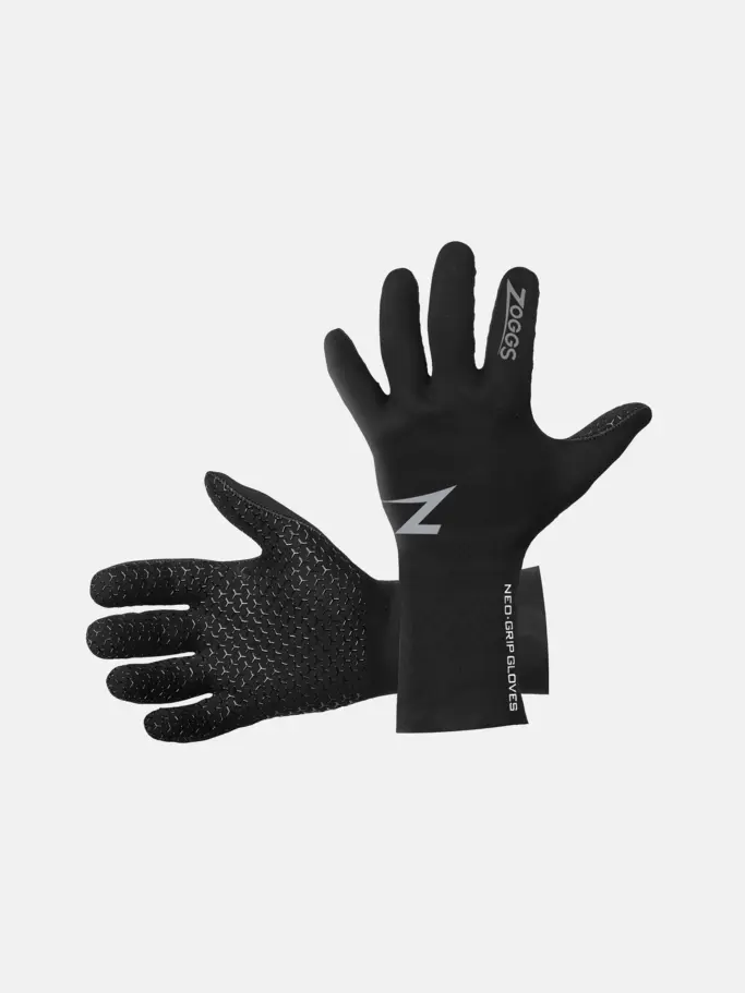 Product overview - Zoggs Swimming Neo Grip 2 mm Gloves black