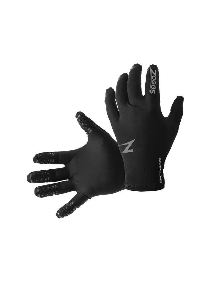Product overview - Zoggs Swimming Open Water B2 Grip Gloves black