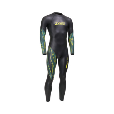 Product overview - Mens Hypex Ultra FS Triathlon Wetsuit black/yellow