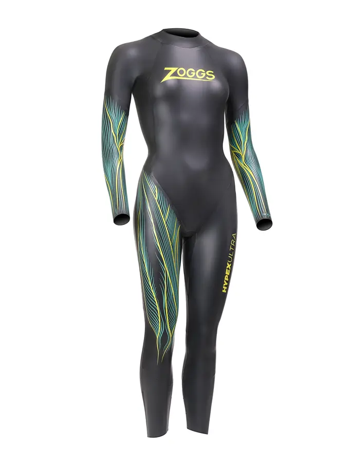Product overview - Womens FS Triathlon Wetsuit - Hypex Ultra black/yellow