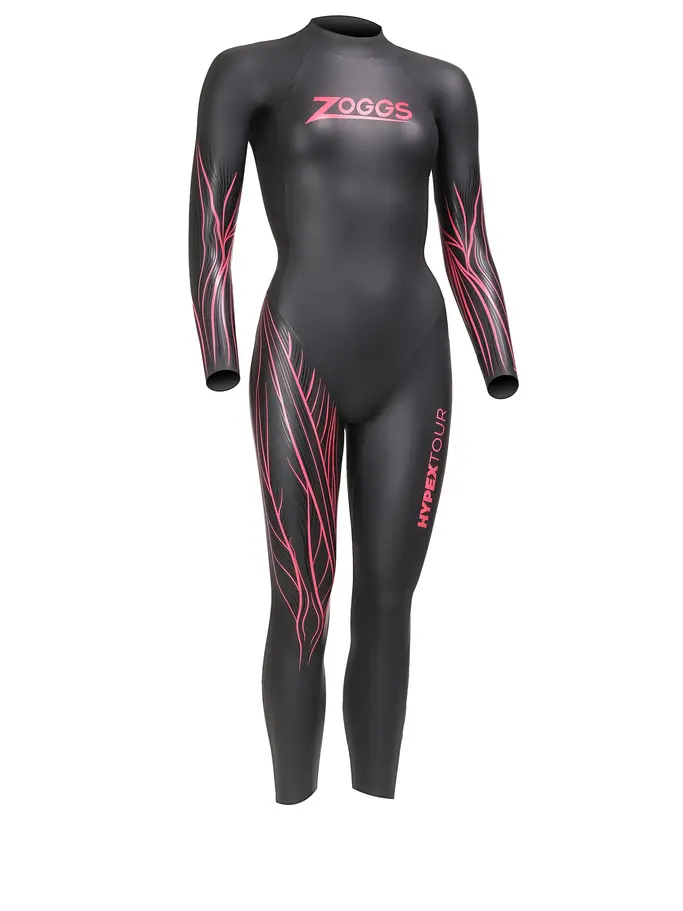 Product overview - Womens FS Triathlon Wetsuit - Hypex Tour black/red