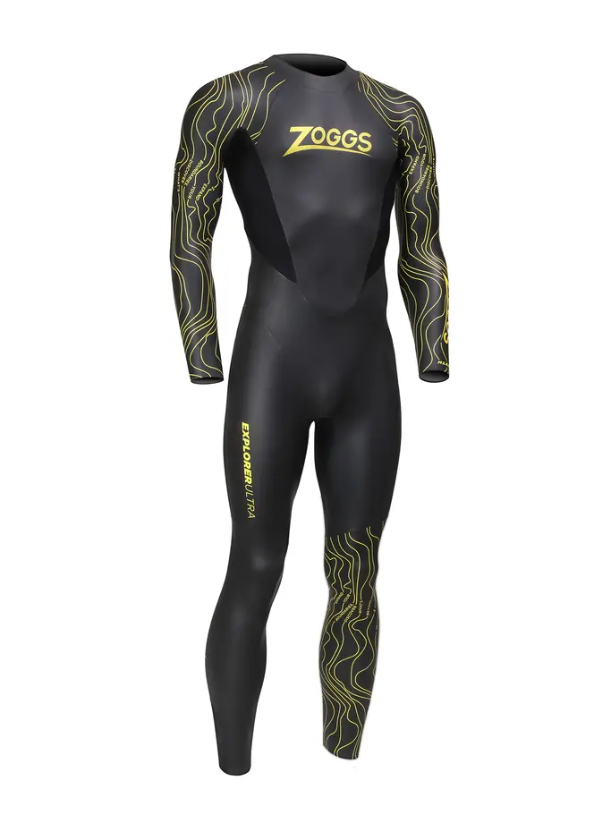 Product overview - Mens FS Open Water Wetsuit - Explorer Ultra black/yellow