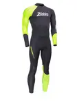 Product overview - Mens FS Open Water Wetsuit - Explorer Tour black/yellow